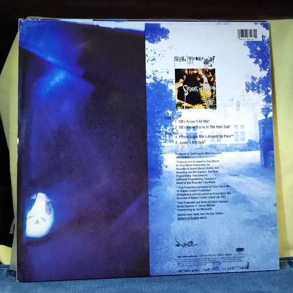 Cyndi Lauper You Don't Know maxi single 1996 Vinyl record MINTY - Picture 2 of 4